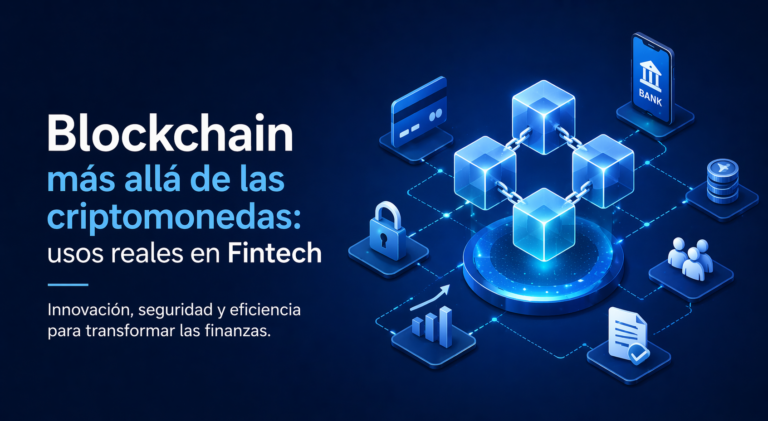 Blockchain más allá de las criptomonedas: usos reales en Fintech