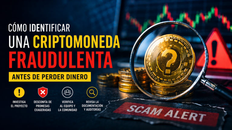 Cómo darte cuenta si una criptomoneda es una estafa antes de que pierdas tu dinero