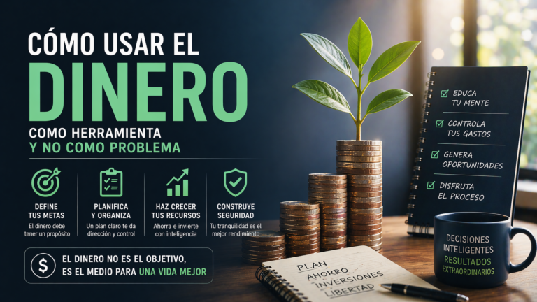 Cómo usar el dinero para que te ayude y no te cause problemas