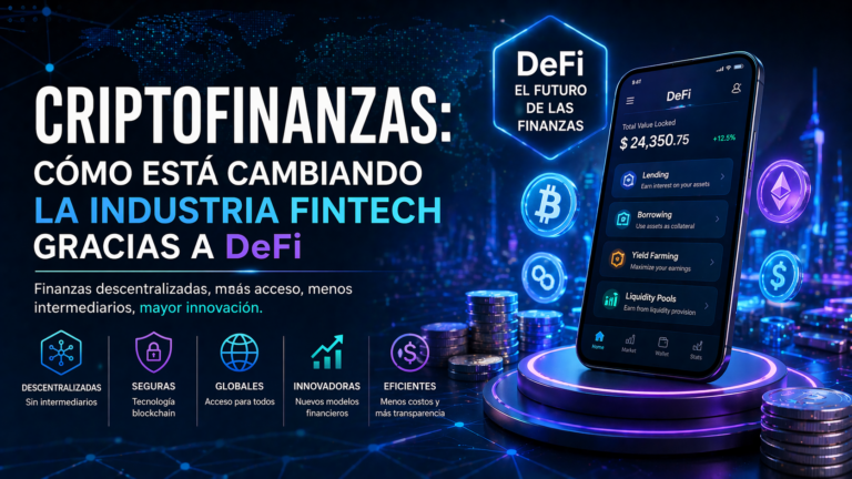 Criptofinanzas: cómo DeFi está transformando el mundo Fintech