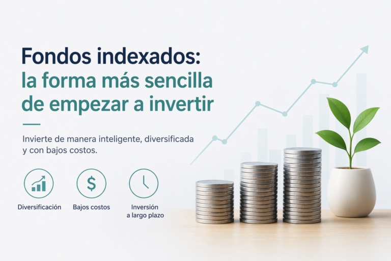 Fondos indexados: la manera más fácil de empezar a invertir