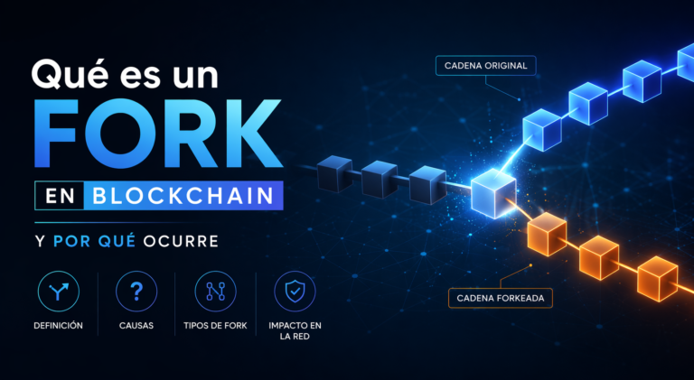 Qué es un fork en blockchain y por qué pasa